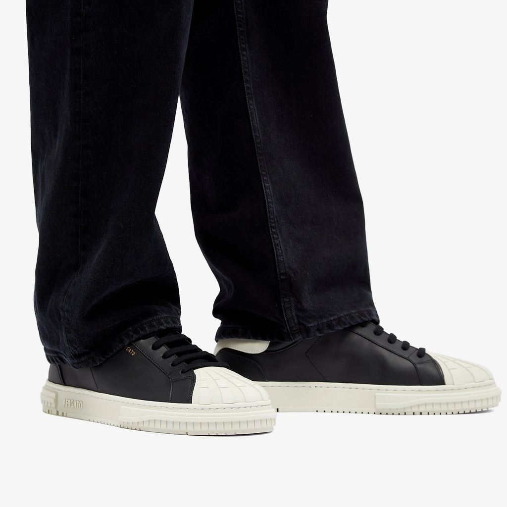 Axel Arigato Men's Atlas Toe Cap Sneaker Black/Beige